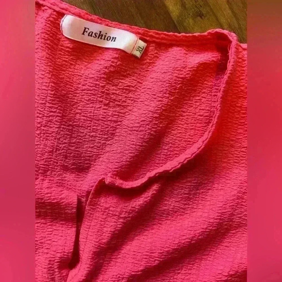 Women’s Size XL Hot Pink Dress Perfect for Summer Plus-Size Curvy Comfy - Picture 9 of 9